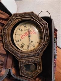 Vintage Coca Cola Clock