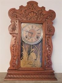 Oak Mantle Clock