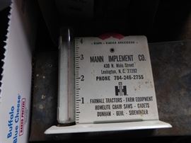 International Harvester Advertising Rain Gauge