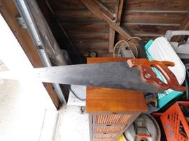 Old Disston Hand Saw