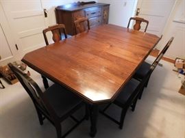 Dining Room Table and Chairs