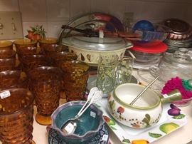 Fostoria, Pyrex, Corningware, and MORE
