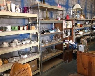 Tons of new dish sets, knick knacks, and for the kitchen!