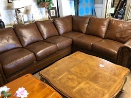 Like perfect! Real leather!