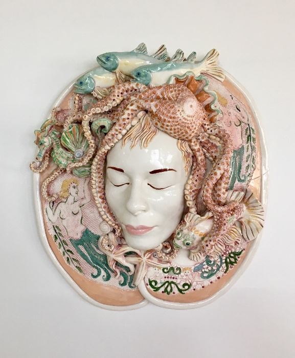 Jillian Barker ceramic wall art