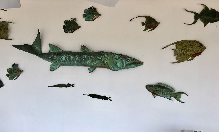 Copper fish collection 