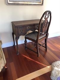 Vintage desk and chair
