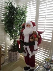 Mr. 5' tall Santa