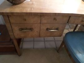 Original label from the 50's still on left drawer