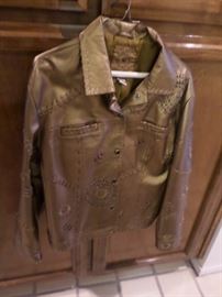 Bronze Leather Jacket