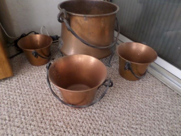 Vintage Handcrafted Copper items
