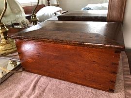 Antique Dovetailed Writing Box 