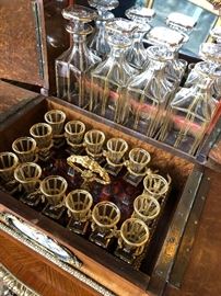 French Crystal Decanters & Cordials