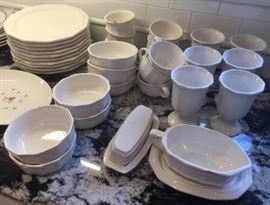 White Dishes