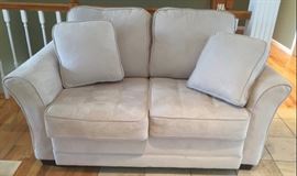 Cream Loveseat