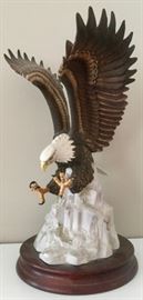 Porcelain Eagle by Stefani