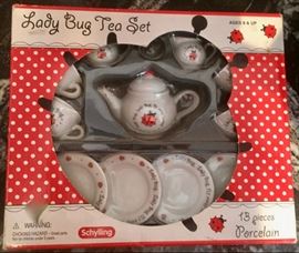 Lady Bug Tea Set
