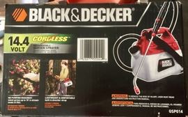 Black and Decker Cordless Garden Sprayer 