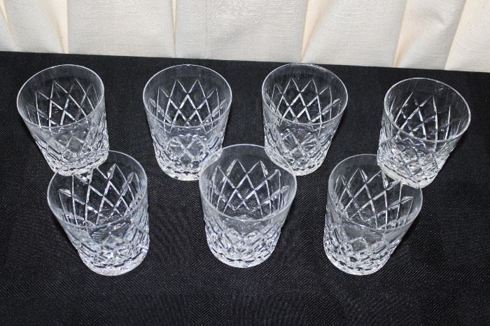 crystal old fashioned glasses