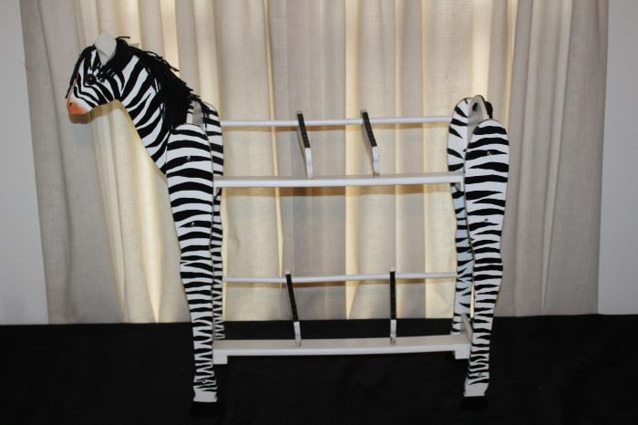 zebra shelf
