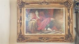 Beautiful Oil Painting--colors more vivid in person!