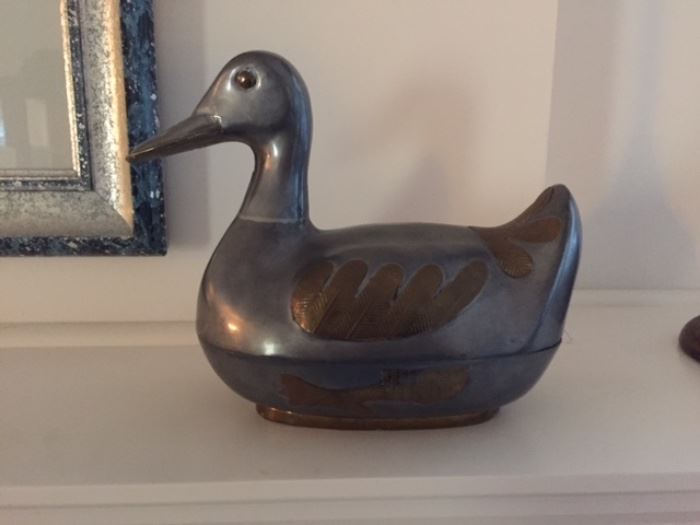 Pewter Duck.