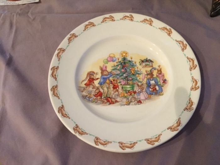 Royal Doulton Bunnykins Plate.