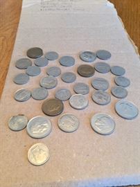 Belgium Coins.