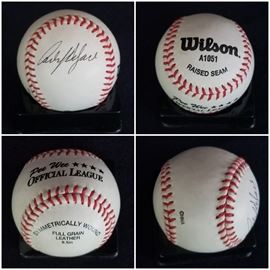 Signed baseball. Carlos Delgado. Estate sale price: $60