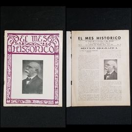 El mes historico Magazine with Rosendo Matienzo Cintron on cover $45