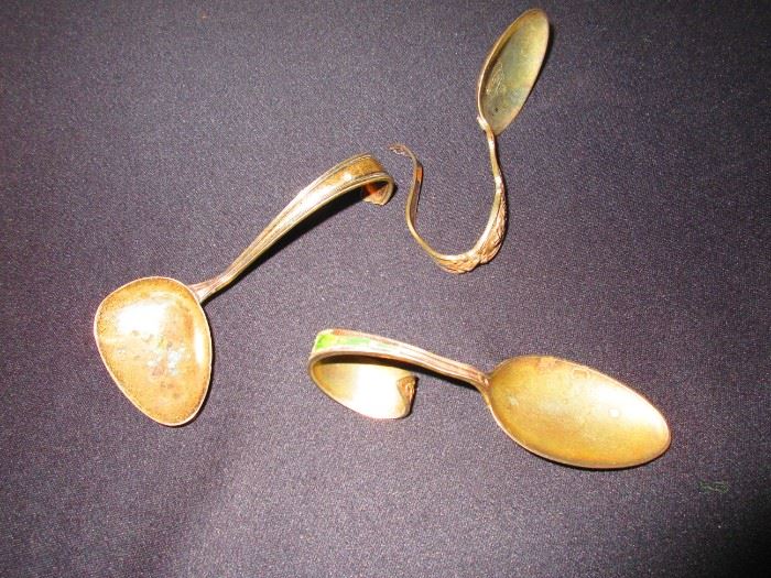 Sterling baby spoons