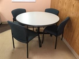 HON table and chairs