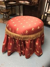 Hassock with custom made cover