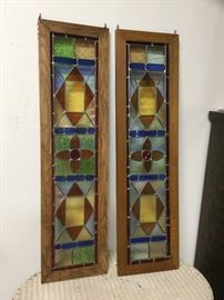 Authentic stain glass windows from England