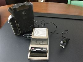 Voice of Music cassette tape player with case and microphone 