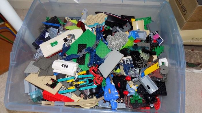 large lot of Legos