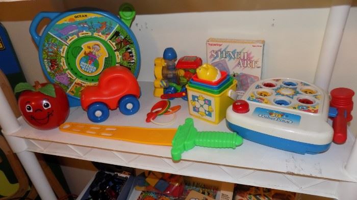 Fisher Price toys, Mattel, Play Skool toys