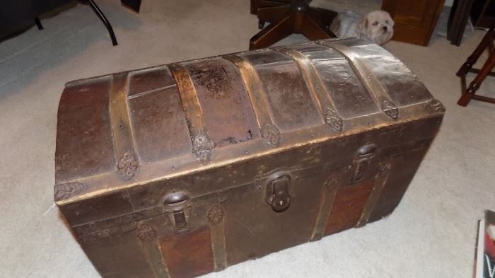 antique trunk