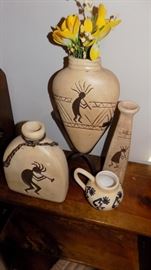 Kokopelli pottery