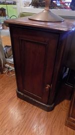 antique smoking cabinet