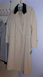 ladies wool overcoat