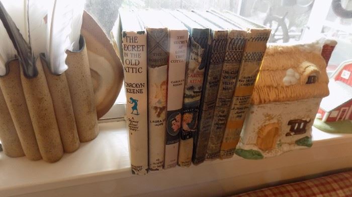 vintage Nancy Drew books