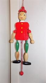 wooden jester jumper