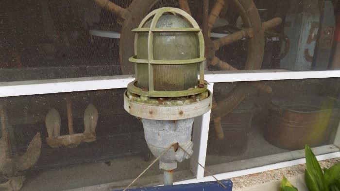 \vintage boat lantern