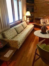 CUSTOM VINTAGE MID CENTURY MODERN SOFA