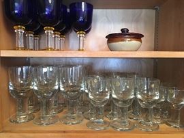 VINTAGE GLASSES CRYSTAL