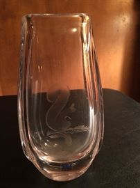 SWEDISH GLASS VASE
