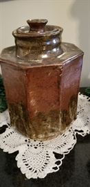 Pottery Canister
