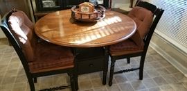 Casual Dining Table and Two Chairs