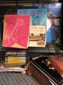 Vintage Bob Dylan book, Websters Dictionary and more